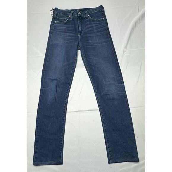 Citizens Of Humanity Denim - Citizens of Humanity Women's Harlow Ankle Hi Rise Slim Blue Jeans - Size 26x27